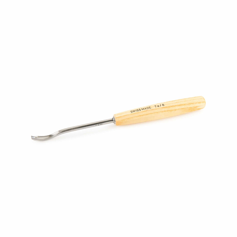 Spoon Gouge - Types:Full Size - Sweep:Number 7 - Size:8 mm